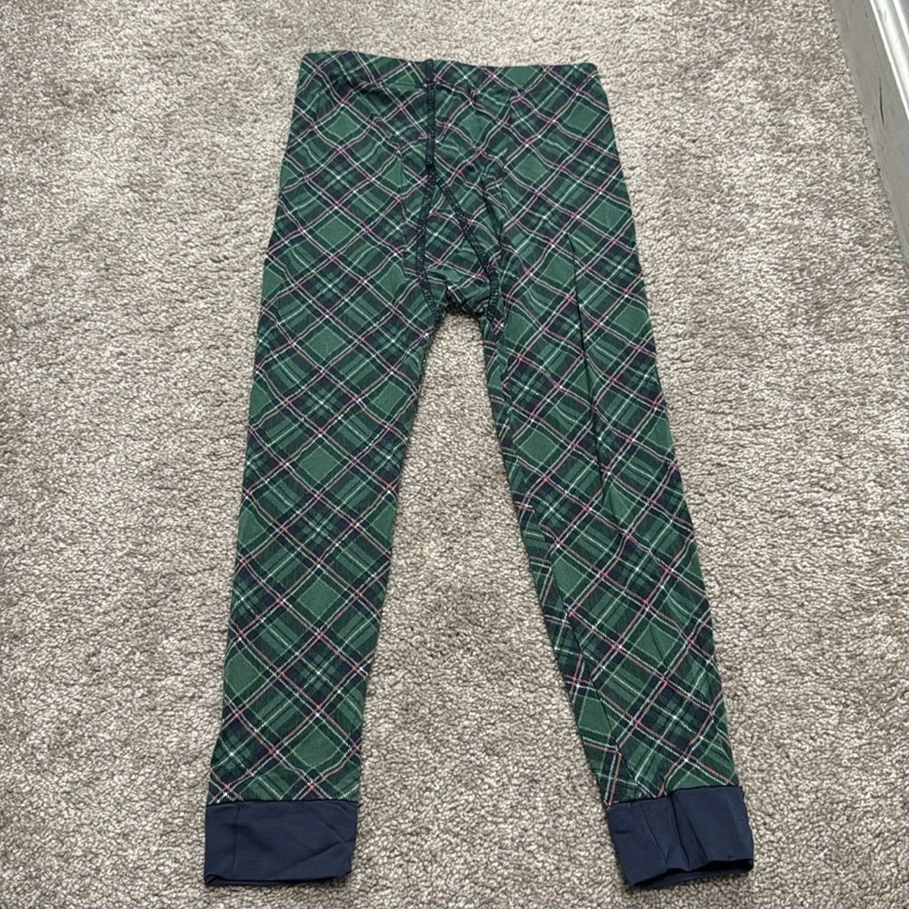 Sweet Bamboo Green Plaid Pajama Set